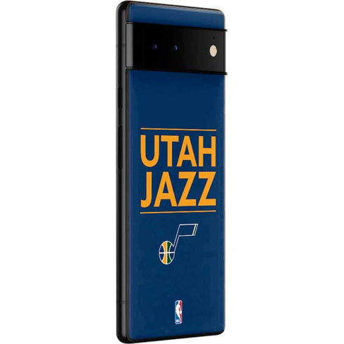 NBA Utah Jazz Standard - Black Google Pixel 6 Pro Skin